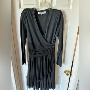 Loris Azzaro black vintage dress